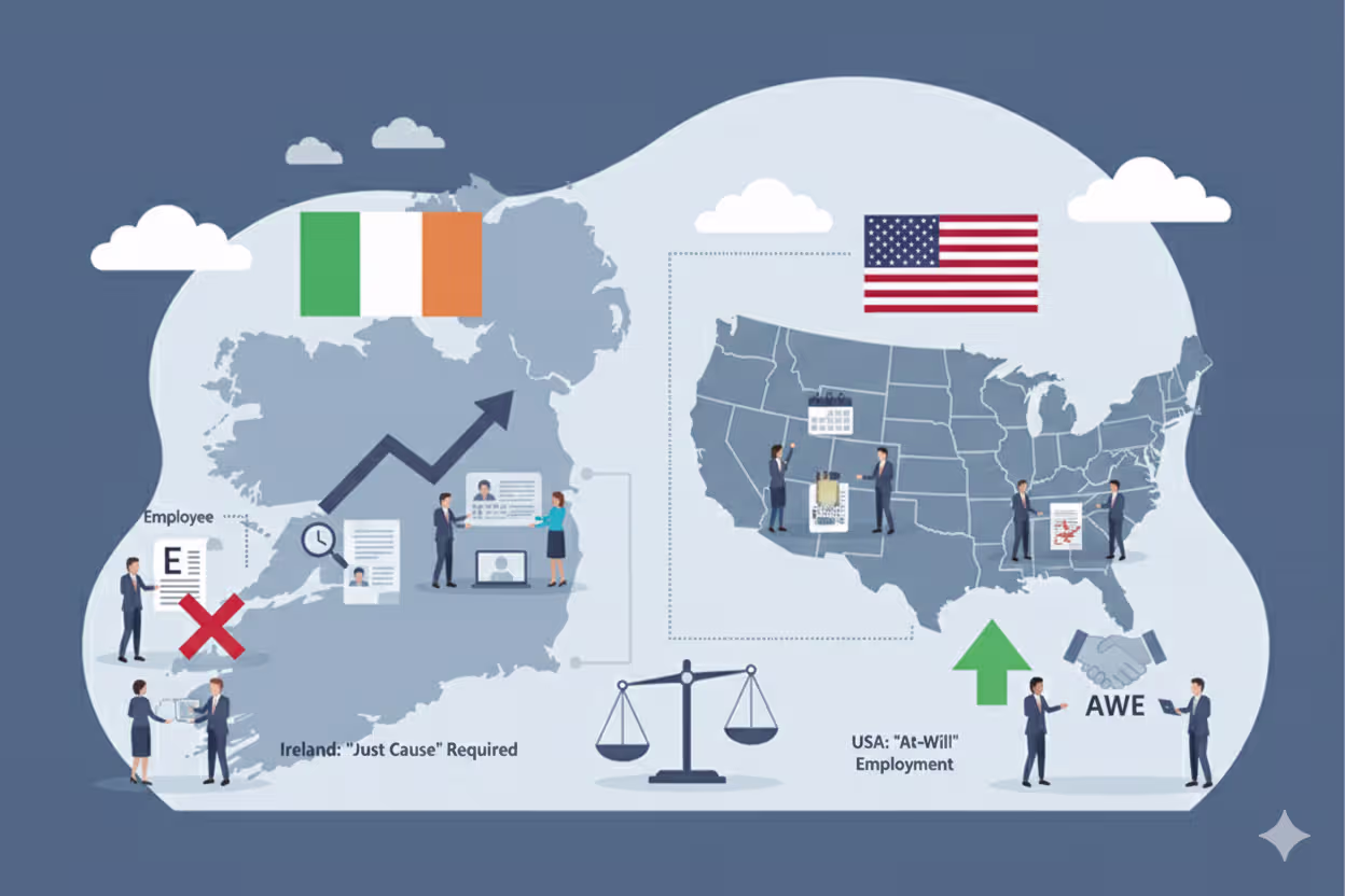 US vs UK termination rules comparison for employers